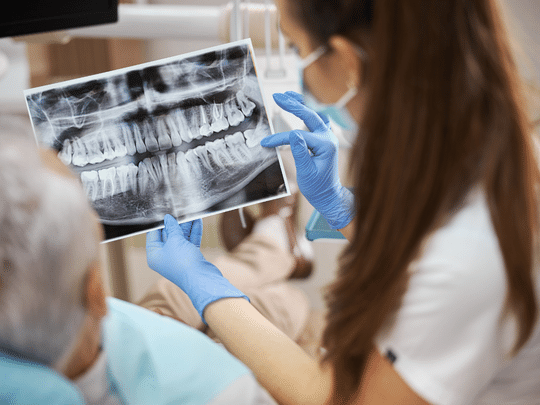 dental exam & x-rays